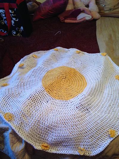 Daisy Baby blanket - Project by Tatyana Surenyan-Krech