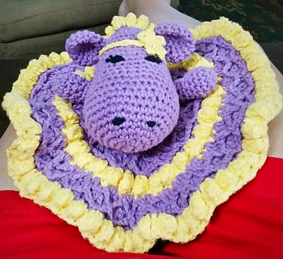 Accidental Hippopotamus Lovey - Project by Kelly