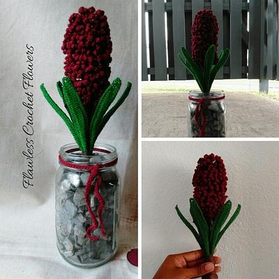 Crochet Woodstock Hyacinth  - Project by Flawless Crochet Flowers