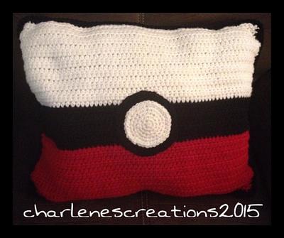 Crochet Pokemon Pillow - Project by CharlenesCreations 