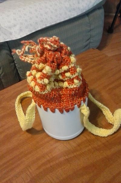 A little drawstring bag  - Project by flamingfountain1