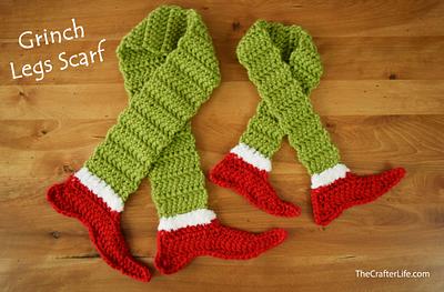 Grinch Scarf - Project by Chelsea