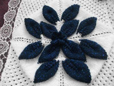 blue sparkle blanket - Project by mobilecrafts