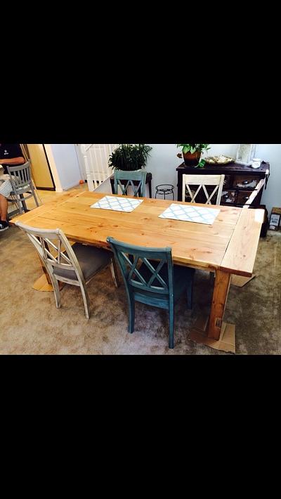 Farm house table - Project by Bandini