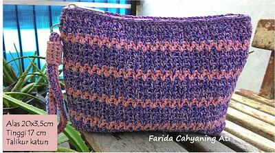 Big pouch - Project by Farida Cahyaning Ati