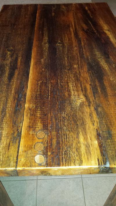 Rustic Table - Project by Wes Louwagie