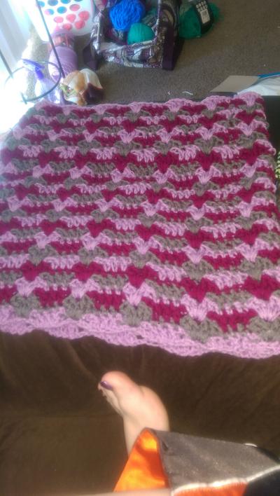 2nd hypnotic heart cowl - Project by Down Home Crochet