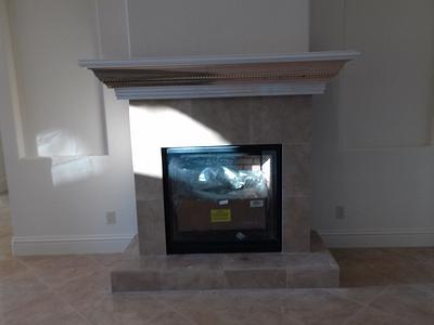 Fireplace Mantle - Project by Ben Buxton