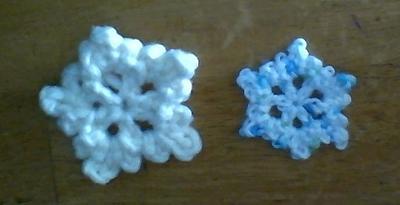 Different snowflakes - Project by Andria