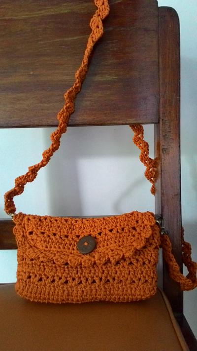 v-stitch small purse  - Project by Farida Cahyaning Ati