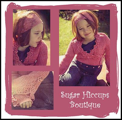 Flower Power Crochet Bolero - Project by Heather Macias