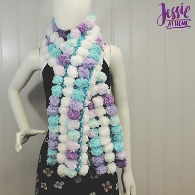 Doodle-Stripe Scarf - Project by JessieAtHome