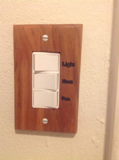 Wood switch/receptacle cover plates - Project by Keith Hodges