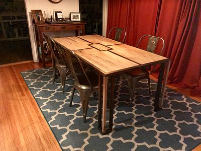 Wife's surprise dining table  - Project by Indistressed