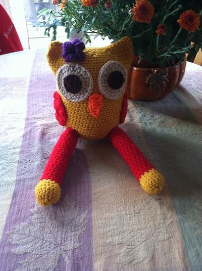 Fall owl - Project by burnzygirl211