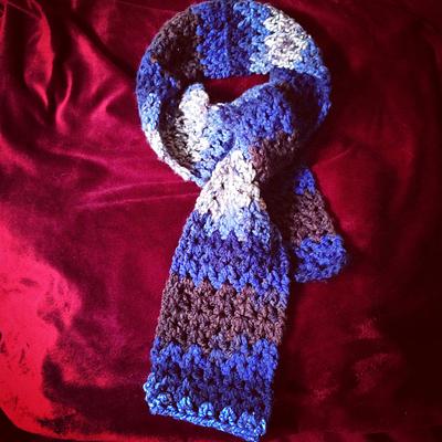 Soft and warm scarf - Project by Katrn