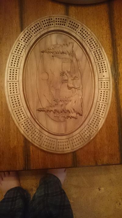Oval Cribbage Boards - Project by Chris Tasa