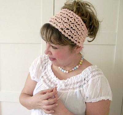 Christy Headband crochet pattern - Project by Liliacraftparty