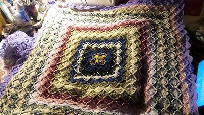 Bavarian afghan - Project by Kristi