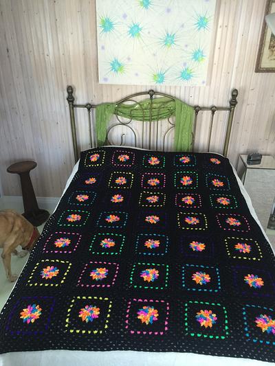 "Skittle" Afghan - Project by Vorlicek