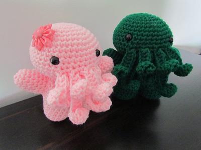 Cthulhu and his girlfriend Cthulha - Project by JacKnits