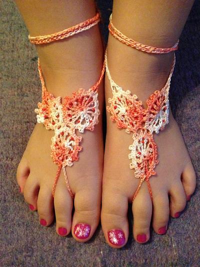 Barefoot Sandels  - Project by Rubyred0825