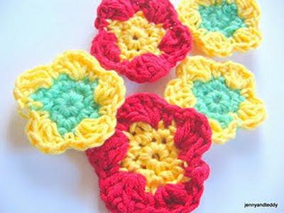 little flower free pattern - Project by jane