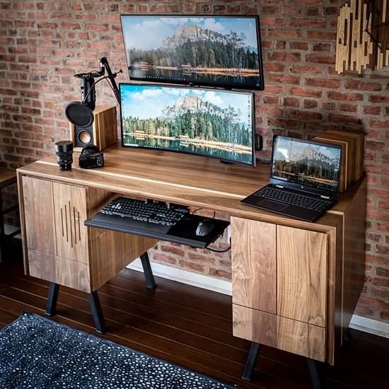 The Dream Desk - Woodworking Project by ZacBuilds The Dream Desk - Woodworking Project by ZacBuilds