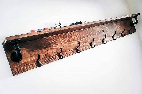 DIY coat hook - Woodworking Project by Meyersdiy - Craftisian