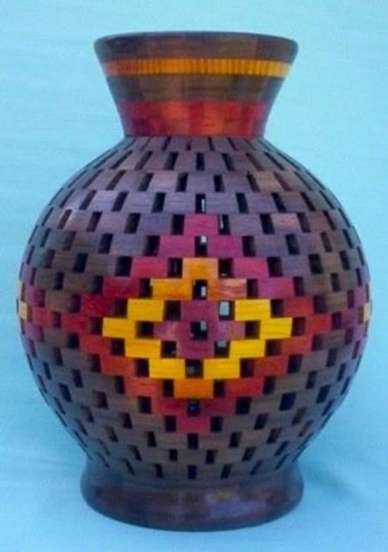 OPEN SEGMENTED VASE - Woodworking Project by Sam Shakouri OPEN SEGMENTED VASE - Woodworking Project by Sam Shakouri