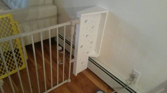 Baby fence wall bracket/extension - Woodworking Project by Brian Baby fence wall bracket/extension - Woodworking Project by Brian