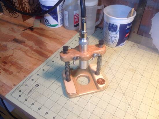 Precision Hole installer - Woodworking Project by shipwright Precision Hole installer - Woodworking Project by shipwright