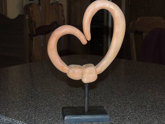 A secured Heart - Woodworking Project by Rolando Pupo A secured Heart - Woodworking Project by Rolando Pupo