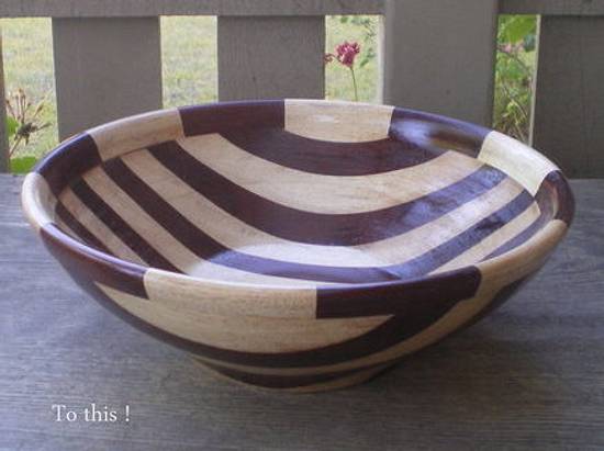 HOW TO TURN FLAT BLANK TO DEEP BOWL - Woodworking Project by Sam Shakouri HOW TO TURN FLAT BLANK TO DEEP BOWL - Woodworking Project by Sam Shakouri