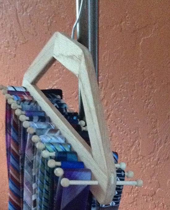 Tie hanger - Woodworking Project by Robert Marchant Tie hanger - Woodworking Project by Robert Marchant