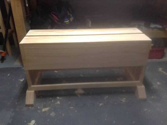 saw bench - Woodworking Project by delicatetouch saw bench - Woodworking Project by delicatetouch