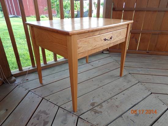 Cherry table - Woodworking Project by MontyJ Cherry table - Woodworking Project by MontyJ