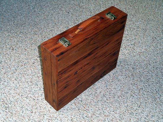 American Chestnut Briefcase - Woodworking Project by JayKayPur American Chestnut Briefcase - Woodworking Project by JayKayPur