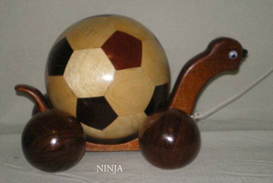 NINJA THE TURTLE - Woodworking Project by Sam Shakouri NINJA THE TURTLE - Woodworking Project by Sam Shakouri