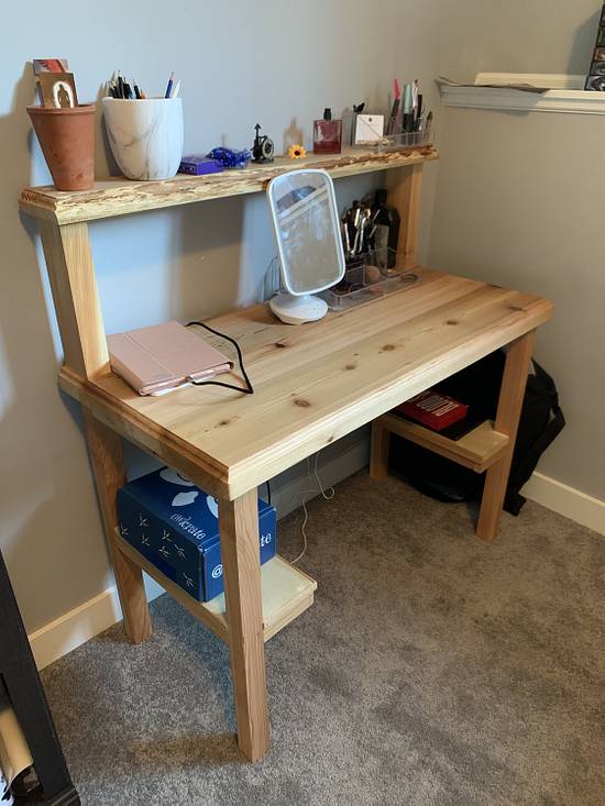Desk - Woodworking Project by Sheri Noble, woodworking at it’s finest! Desk - Woodworking Project by Sheri Noble, woodworking at it’s finest!
