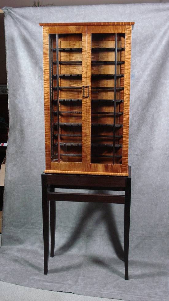 Custom Made Wood Chisel Cabinate - Woodworking Project by Don Fortin Custom Made Wood Chisel Cabinate - Woodworking Project by Don Fortin