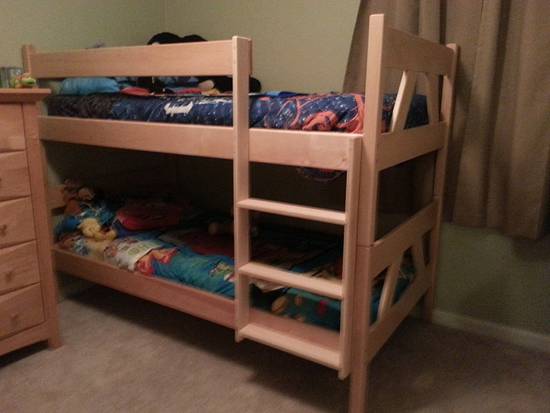 Bunk Beds - Woodworking Project by David E. Bunk Beds - Woodworking Project by David E.
