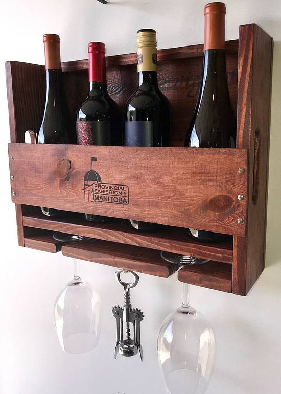 Grape crate wine rack Woodworking Project by 122lake Craftisian