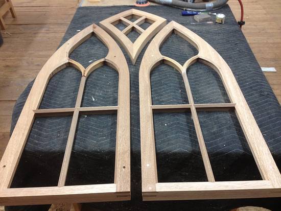 Gothic style sash with Kite sash - Woodworking Project by David A Sylvester Gothic style sash with Kite sash - Woodworking Project by David A Sylvester