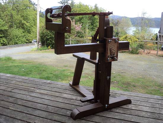 My Chevalets - Woodworking Project by shipwright My Chevalets - Woodworking Project by shipwright