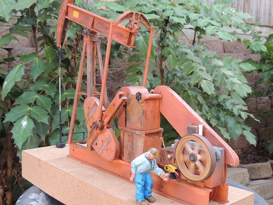 Old rusted Jack Pump - Woodworking Project by Rolando Pupo Old rusted Jack Pump - Woodworking Project by Rolando Pupo