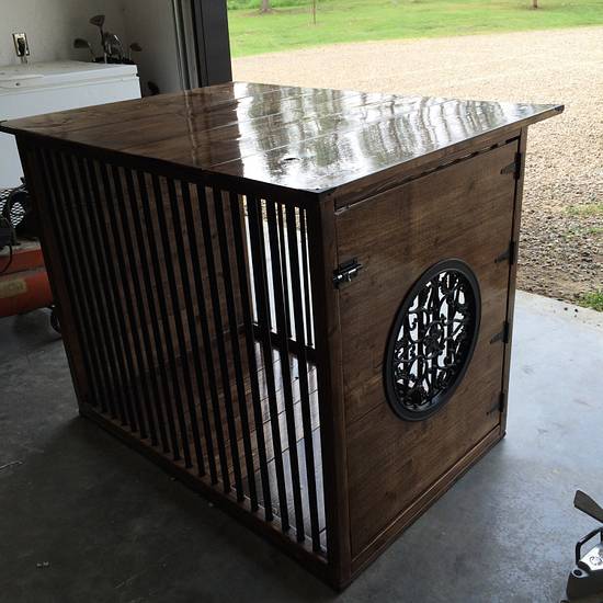 Dog Crate/Kennel - Woodworking Project by Sheri Noble, woodworking at it’s finest! Dog Crate/Kennel - Woodworking Project by Sheri Noble, woodworking at it’s finest!