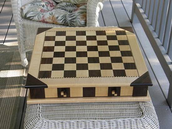 Chess Board and Pieces - Woodworking Project by MontanaBob Chess Board and Pieces - Woodworking Project by MontanaBob