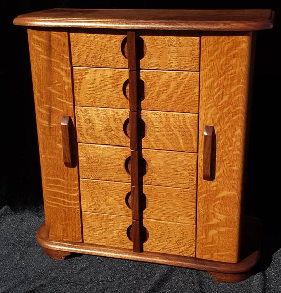 Jewelry Tower - Woodworking Project by Angela Maddock Jewelry Tower - Woodworking Project by Angela Maddock