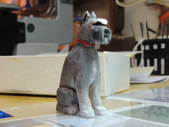 Schnauzer carving - Woodworking Project by Rolando Pupo Schnauzer carving - Woodworking Project by Rolando Pupo